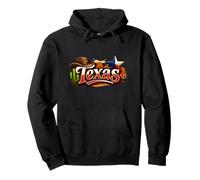 Texas Desert Western Cowboy Lone Star Spirit Sudadera con Capucha