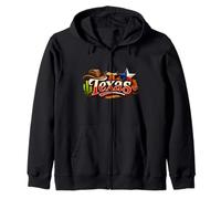 Texas Desert Western Cowboy Lone Star Spirit Sudadera con Capucha