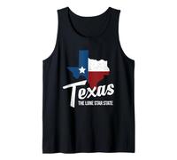 Texas El estado de la estrella solitaria Camiseta sin Mangas