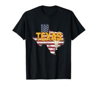 Texas Estado Estados Unidos Mapa Vintage USA Souvenir Camiseta