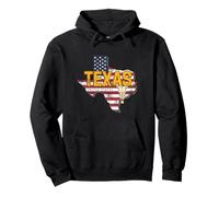 Texas Estado Estados Unidos Mapa Vintage USA Souvenir Sudadera con Capucha