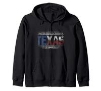Texas - Estados Unidos - Pride Since 1845 Vacaciones Sudadera con Capucha