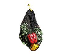 Texas Haynet - Bolsa para comedero de pollo, bolsa colgante de nailon fabricada en Estados Unidos, ideal para golosinas frescas, se sostiene fácilmente con agujeros de 1 pulgada