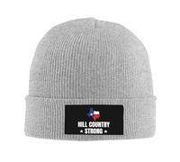Texas Hill Country Fuerte Mujer Hombre Gorros con Vuelta Deportivo Gorro Invierno Resistente Al Viento Gorro De Punto para Correr Pasear Al Perro Deportes