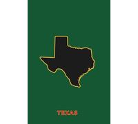 TEXAS HOLD 'EM - Premium Lined Journal | 6" x 9" | Soft Cover | 120+ Pages - Bold State-Inspired Design: A High-Quality State Notebook - Ideal for School, Work, or Everyday Notes