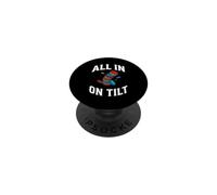 Texas Holdem Poker Player All In On Tilt PopSockets PopGrip Adhesivo