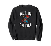 Texas Holdem Poker Player All In On Tilt Sudadera