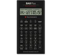Texas Instruments BA II Plus Professional Calculadora, negro