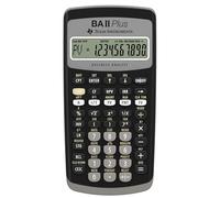 Texas Instruments Calculadora financiera BAII Plus, Negro