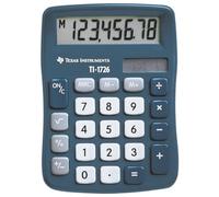 Texas Instruments TI-1726 calculadora Bolsillo Pantalla Calculadora Azul - Calculadoras (Bolsillo, Calculadora de Pantalla, 1 líneas, Azul)