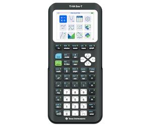 Texas Instruments TI-84 EVO-T, Calculadora Gráfica con Pantalla a Color, Recargable, USB-C, Python, Modo Examen