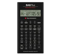 Texas Instruments BA II Plus Professional Calculadora, negro