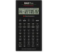 Texas Instruments BA II Plus Professional - Calculadora financiera, Color Negro