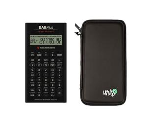 Texas Instruments TI-BA II Plus Professional + Funda Protectora SafeCase + Extensión de garantía