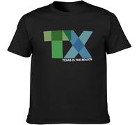 Texas is The Reason T Shirt Graphic Unisex tee Black L