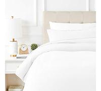 Texas Linen CO. 100% Egyptian Cotton Duvet Cover Queen Size, 600 Thread Count 3 PC Duvet Cover, Extra Long Staple Egyptian Cotton Quilt Cover, Soft, Breathable with Hidden Zipper Closure - White