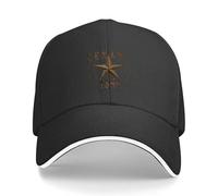 Texas Lone Star State 1845 Gorra de Béisbol Gorra de Camionero Gorras graciosas Gorra Deportiva Fiesta de Espuma Sombrero Hombres Lujo Femenino