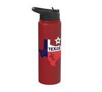 Texas Lone Star State - Caballo vintage, vaquero y Rodeo Stainless Steel Insulated Water Bottle