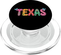 Texas Retro Aesthetic Floral Boho Design for Women and Girls PopSockets PopGrip para MagSafe
