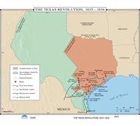 Texas Revolution (U.S. History Wall Maps)