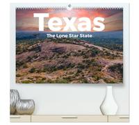 Texas - The Lone Star State (hochwertiger Premium Wandkalender 2026 DIN A2 quer), Kunstdruck in Hochglanz: Entdecken Sie das unglaubliche Texas, so wie Sie es noch nie gesehen haben.