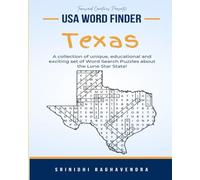 Texas Word Finder: A collection of Word Finder puzzles about the Lone Star State (USA Word Finder)