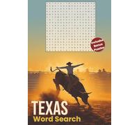 Texas Word Search: 6x9 Edition: Puzzle Book Featuring Cities, Landmarks, BBQ, History & The Lone Star State Over 70 Word Search Puzzles with 20 Words ... (6x9 All- Directions Word Search Books)