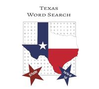 Texas Word Search: "From Cowboys to Capital Cities-Find Them All!" 6x9 inch , 110 pages