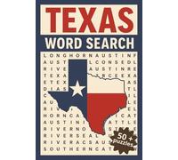 Texas Word Search Puzzle Book: Bigger, Better, and Texan Word Search Fun, Discover Texas One Word at a Time, A Texas-Themed Puzzle Book for All Ages | ... puzzles | The Ultimate Gift for Texas Fans