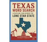 Texas Word Search Puzzle Book For Adults: The Great State of Texas - Easy to Read Word Search Game for Adults, Seniors, Kids With Solutions - Find 500 Texas Words! Gift for Leisure or Homeschool