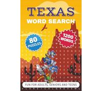 Texas Word Search Puzzle Book: Word Searches with Easy-to-Read Print about Texas, Cowboys, Barbecue, Landmarks and More | 6 x 9 inches, 102 pages | 80 ... Holidays, Birthdays, and Free Times
