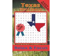 Texas Word Search Puzzle Book: Word Searches with Easy to Read Print about Texas, Longhorns, monuments and More | 6x9 inches, 110 pages | 50+ Puzzles ... Gift for Vacations, Holidays and Free Times