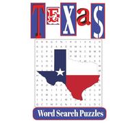 Texas Word Search Puzzles: Texas word find, circle a word, word hunt