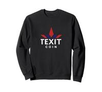 Texit Logo American Made Cryptocurrency Blockchain Sudadera