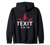 Texit Logo American Made Cryptocurrency Blockchain Sudadera con Capucha