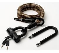 Texlock U-lock con cable textil Ojal 100cm U/X -lock wild / cáñamo