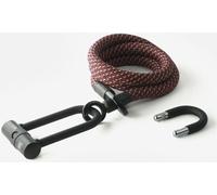 Texlock U-lock con cable textil Ojal chateau / rojo U/X -lock 160 cm