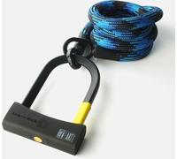 Texlock U-lock con cable textil Ojal D-lock morpho / azul 160 cm