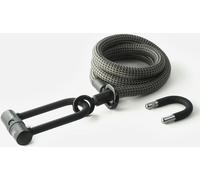 Texlock U-lock con cable textil Ojal electric / gris U/X -lock 160 cm