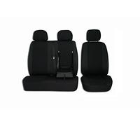 Texmar - Fundas DE Asiento DE Coche 2+1 Boxer, Jumper/Relay, DUCATO 2002-2006, Conductor EN EL Lado Izquierdo, Color Negro, a Medida