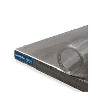 TEXMAXX Protector de mesa transparente de 2 mm con borde biselado para proteger tu mesa de comedor, 95 cm x 40 cm