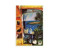TEXPACK Póster cubista español Pablo Picasso Paloma Póster, arte de pared, lienzo, impresiones en lienzo, decoración, póster de 30 x 45 cm