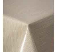 texpot Mantel de hule de 130 x 160 cm, con líneas, lavable, con dobladillo, poliéster, mantel de jardín