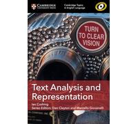 Text Analysis and Representation (Cambridge Topics in English Language)