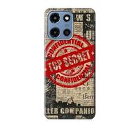 Text Top Secret Art Vintage Funda Carcasa Case para Motorola Moto G 5G (2025)