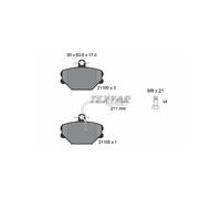 Pastillas de freno 2110005 TEXTAR para FIAT LANCIA ZASTAVA YUGO