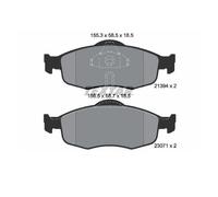 Textar 2139408 Juego Pastillas de Freno Disco Delant. para Ford Puma Cougar USA