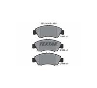 TEXTAR 2169701 Pastillas de freno delantero para Civic Jazz City CRX Brio Logo
