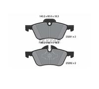 Pastillas de freno 2328101 TEXTAR para MINI MINI MINI Descapotable