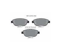 TEXTAR 2454901 Pastillas de freno delantero para Fiat 500L
